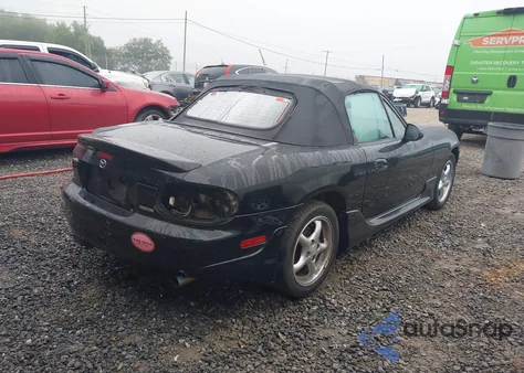 2002 Mazda Mx-5 Miata Ls из США, поврежденный, VIN JM1NB353820220817